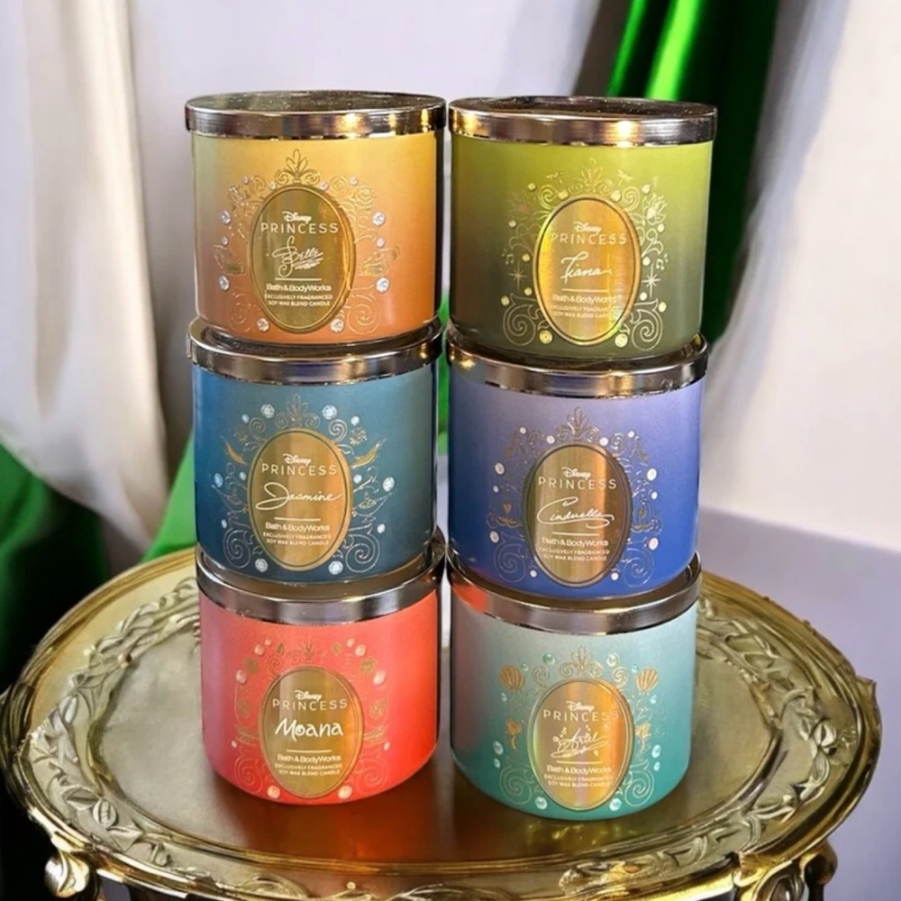 Disney Princess Bath & Body Candle Set - Multicolor